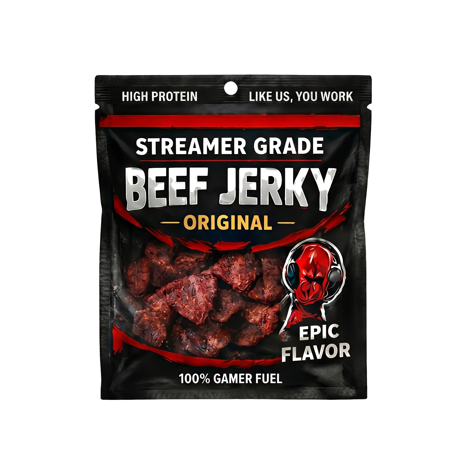 Streamer Grade Beef Jerky – Original