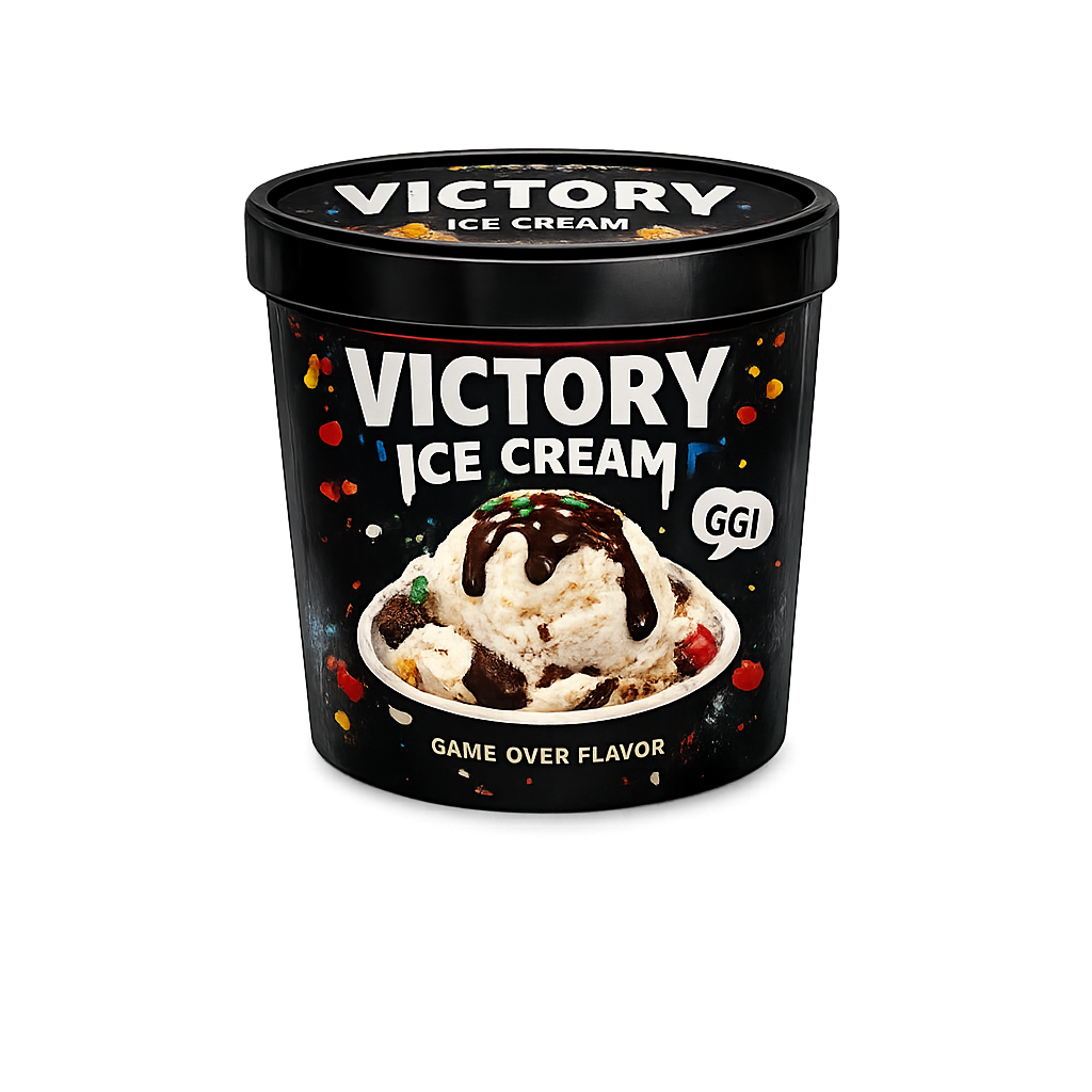 Victory Ice Cream – Game Over Flavor 12oz